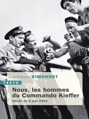 cover image of Nous, les hommes du commando Kieffer